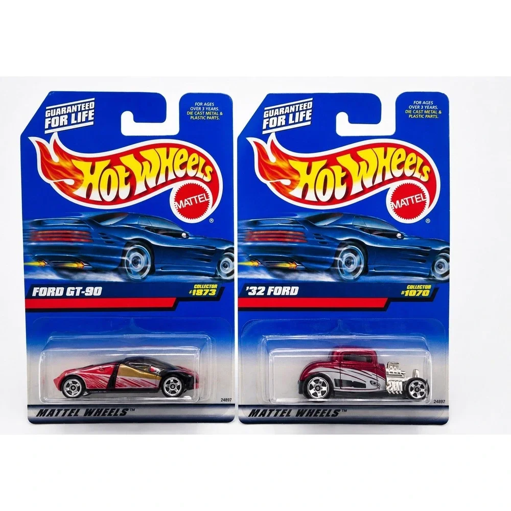 Hot Wheels Collectors Lot Ford GT-90 & '32 Ford Diecast Mattel New Cars Lot Of 2